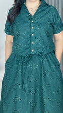 Load image into Gallery viewer, *Dahna Embroidered Eyelet Dress 0365