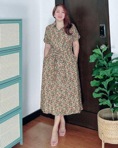 *Julia Maxi Printed Dress 0014
