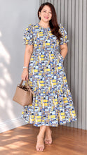 Load image into Gallery viewer, *Martha Maxi Printed Dress 0078