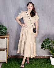 Load image into Gallery viewer, Sigrid Maxi Plain Brown Dress 0040