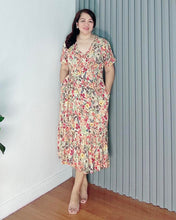 Load image into Gallery viewer, Mara Printed Overlap Dress 0029