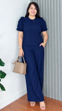 Load image into Gallery viewer, Chelsea Eyelet Navy blue Coordinates 0015