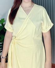 Load image into Gallery viewer, Mara Overlap Dress 0004