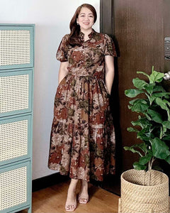 *Bianca Maxi Printed Dress 0254