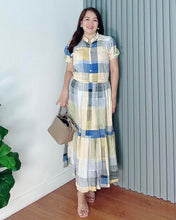 Load image into Gallery viewer, *Bianca Maxi Checkered Dress 0317