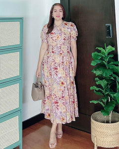 *Sigrid Maxi Printed Dress 0105