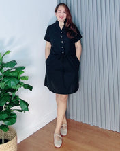 Load image into Gallery viewer, *Zoe Plain Black Dress 0010
