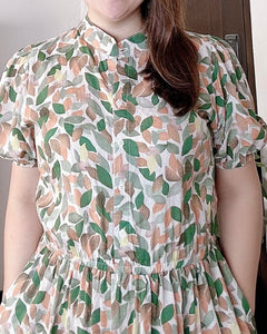 *Bianca Maxi Printed Dress 0253