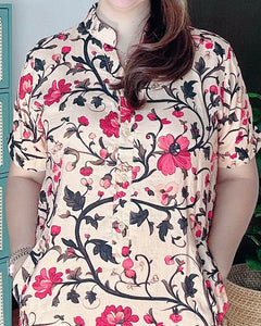 *Bea Printed Dress 0440