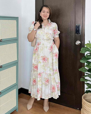 Diana Maxi Printed Dress 0064