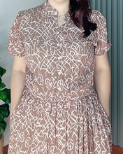 Load image into Gallery viewer, *Bianca Maxi Printed Dress 0298