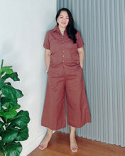 Load image into Gallery viewer, *Monique Premium Linen Choco Coordinates 0009