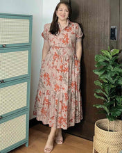 Load image into Gallery viewer, Diana Maxi Printed Dress 0078