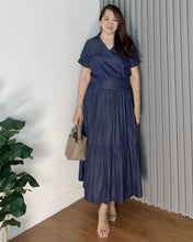 Load image into Gallery viewer, *Sam Maxi Plain Soft Denim Dress 0018