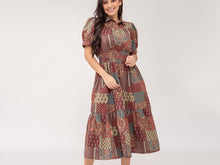 Load image into Gallery viewer, Diana Maxi Printed Dress 0054