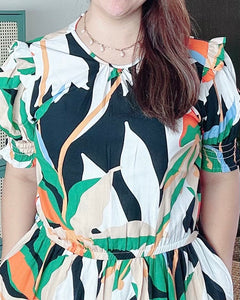 *Martha Maxi Printed Dress 0068