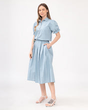 Load image into Gallery viewer, Elise Premium Linen  Top and Skirt Coordinates 0003