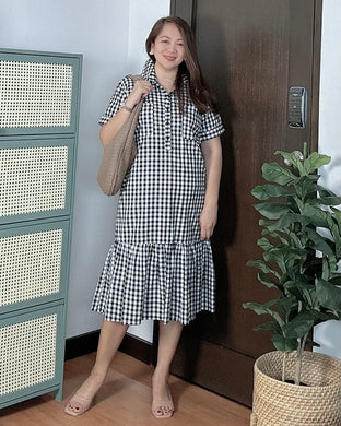 Giana Checkered Dress 0112