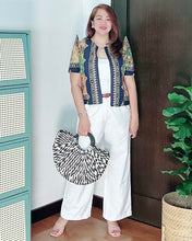 Load image into Gallery viewer, Marcela Filipiñana- Inspired Bolero Top 0012