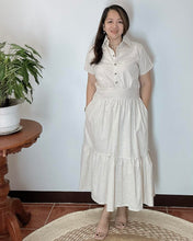 Load image into Gallery viewer, Lysa Premium Linen Maxi Cream (KATSYA)  Dress 0004