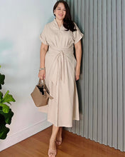 Load image into Gallery viewer, * Vera Plain Premium Linen Dress 0019