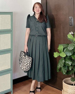 *Isabel Filipiñana Top and Skirt Coordinates 0005
