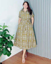 Load image into Gallery viewer, *Julia Maxi Eyelet Embroidered Dress 0055