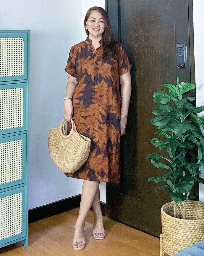 *Bea Printed Tunic Dress 0434