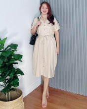 Load image into Gallery viewer, *Elena Premium Linen  Dress 0092