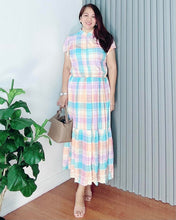 Load image into Gallery viewer, *Bela Checkered Dress 0170