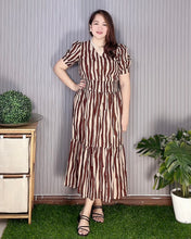 Load image into Gallery viewer, Sigrid Maxi Striped Dress 0036