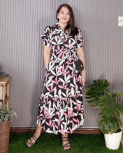 Load image into Gallery viewer, Diana Maxi Printed Dress 0033