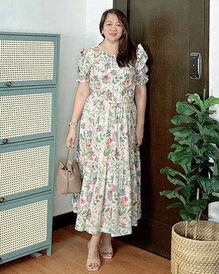 *Martha Maxi Printed Dress 0050