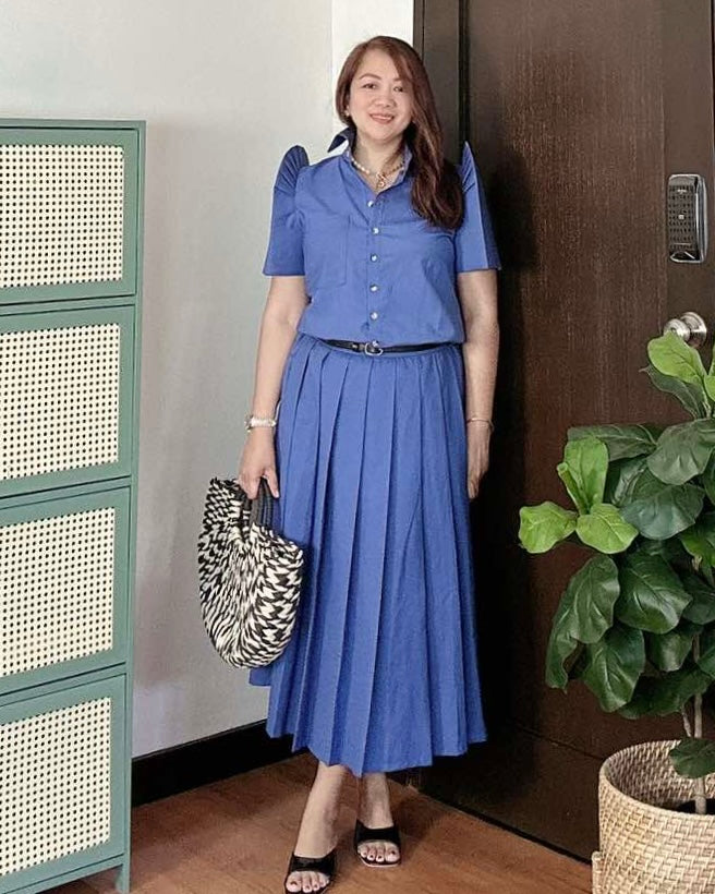*Isabel Filipiñana Top and Skirt Coordinates 0002
