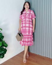Load image into Gallery viewer, *Hailey Checkered Dress 0109