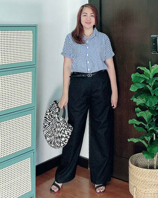 *Vika Premium Linen  Pants 0027