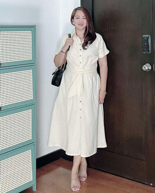 *Julia Maxi Plain Dress 0007