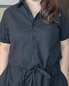 (Copy) *Dahna Plain Black Dress 0227