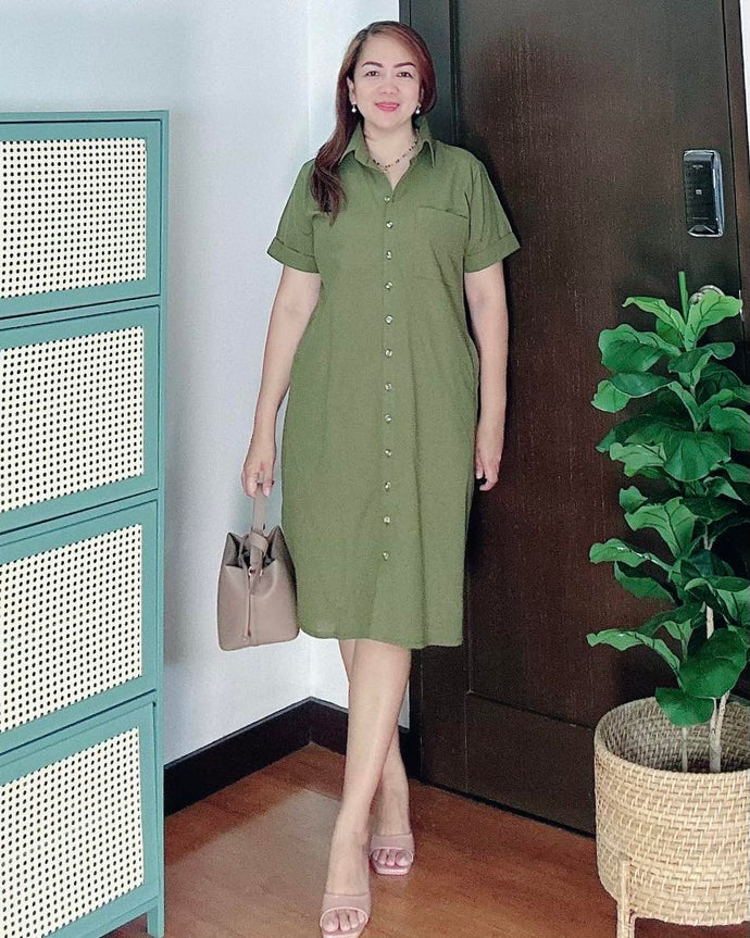 *Nicole Plain Dress 0117