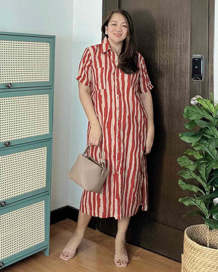 Nica Striped Tunic Dress 0098