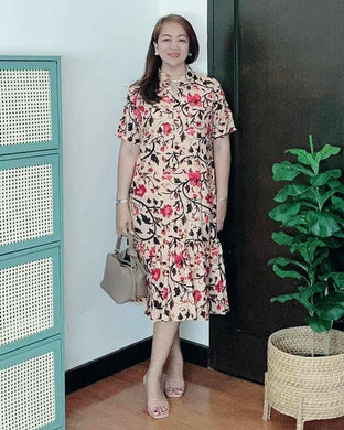 *Hailey Printed Dress 0105
