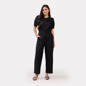 Kendra Premium Linen Black Coordinates 0108