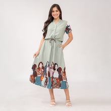Load image into Gallery viewer, Sale! Donna Senefa Printed Dress 0320