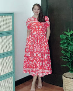 Sale! Alexa Printed Dress 0065