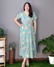 Load image into Gallery viewer, Sale! Sigrid Maxi Printed Dress 0019