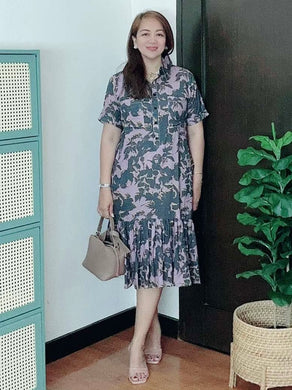 *Giana Printed Dress 0123