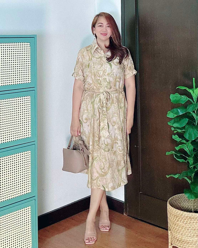 *Luna Printed Dress 0040