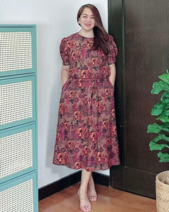 *Alexa Printed Dress 0072