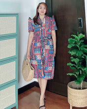 Load image into Gallery viewer, *Amor Filipiñana Printed Dress 0011