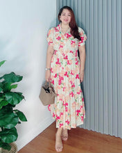 Load image into Gallery viewer, *Diana Maxi Printed Dress 0102